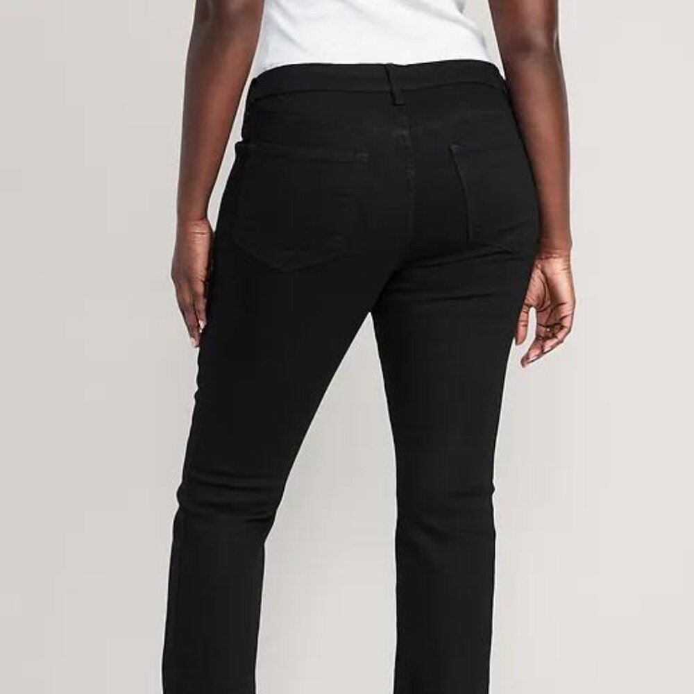 NWT Old Navy Mid-Rise Kicker Boot-Cut Jeans for Women - Picture 7 of 12